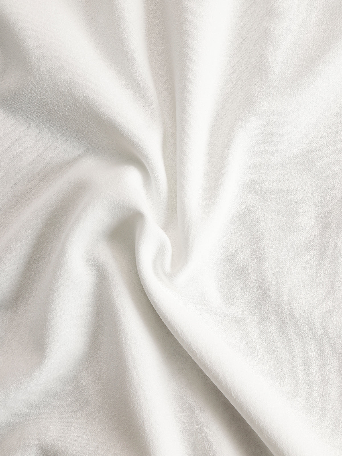 White Midi Dress With Black Ruffle Trim