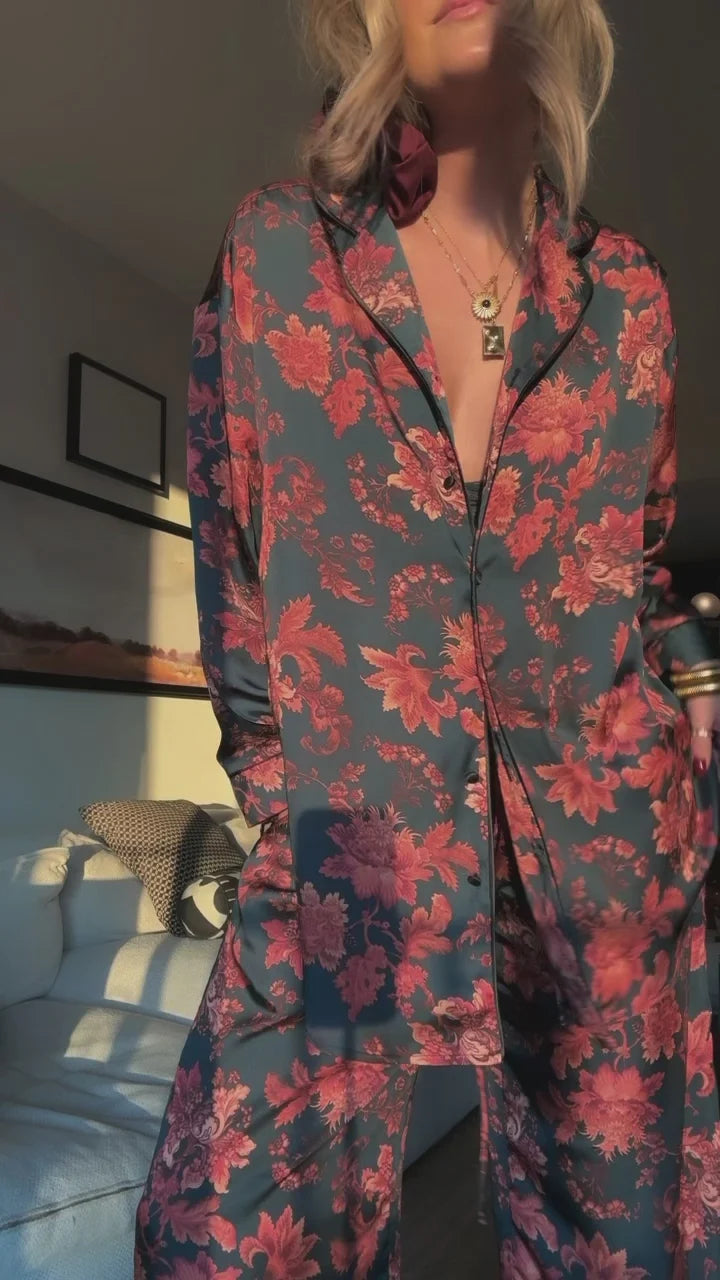 Pajama Top & Bottom Set
