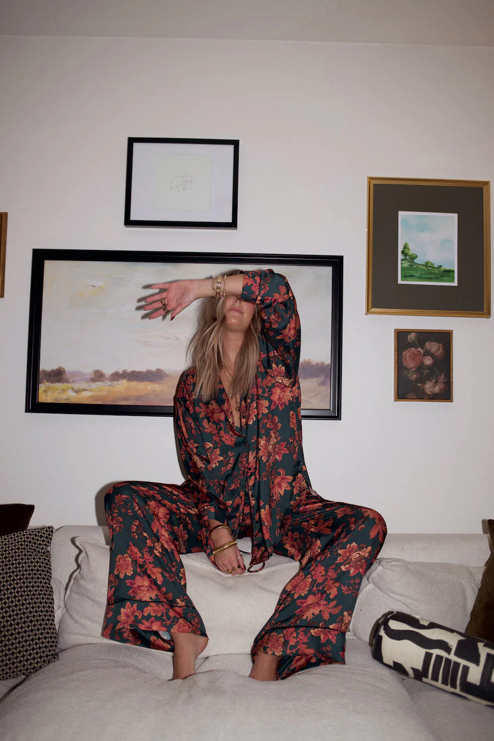 Pajama Top & Bottom Set