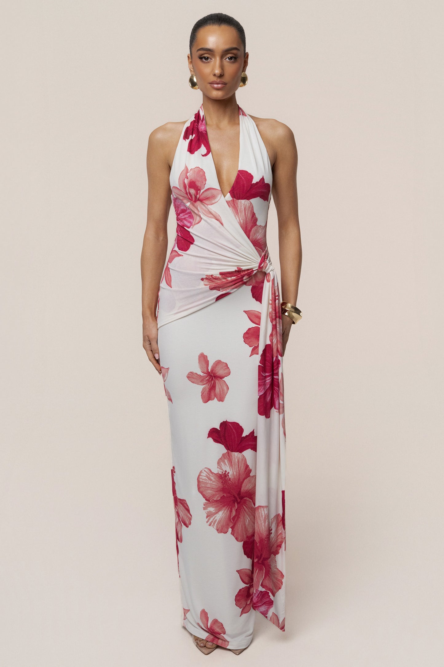 Floral Island Blossom Maxi Dress