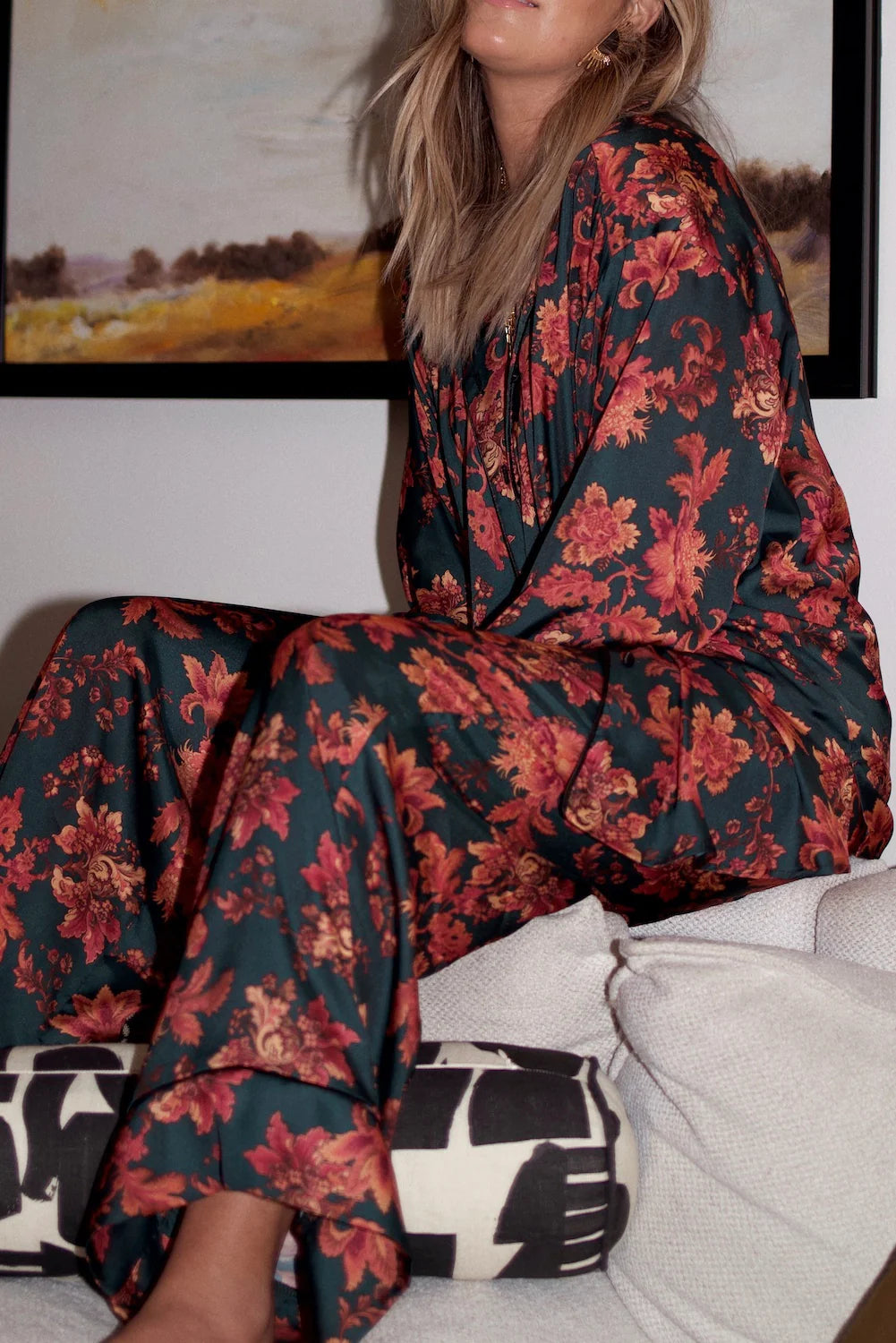 Pajama Top & Bottom Set