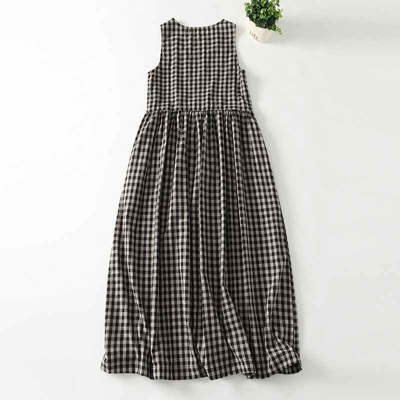Women's Loose Forest-Style Artistic Preppy Skirt