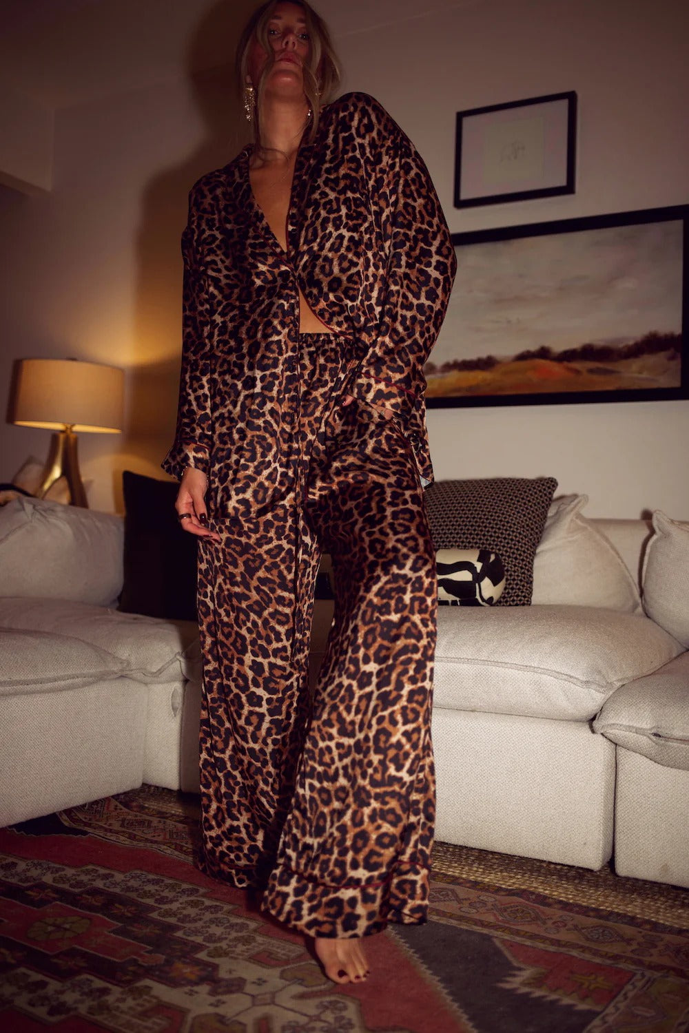 Pajama Top & Bottom Set